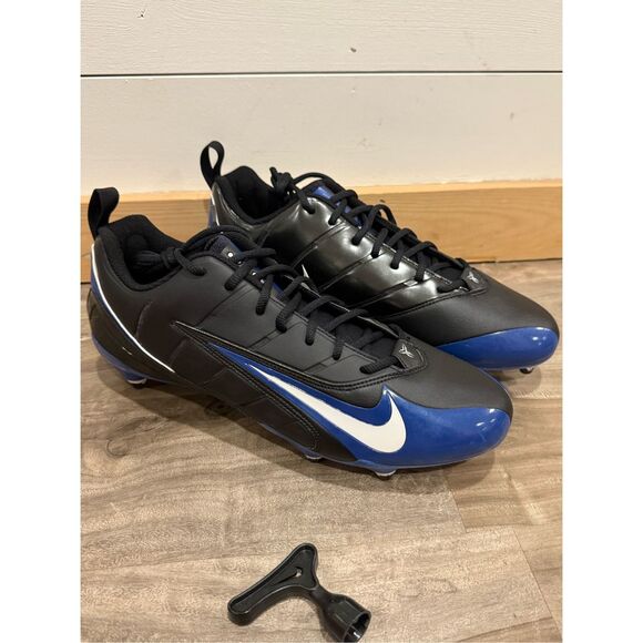 Nike Super Speed D Low Football Cleats Mens 14 Sport Royal 318745 NEW